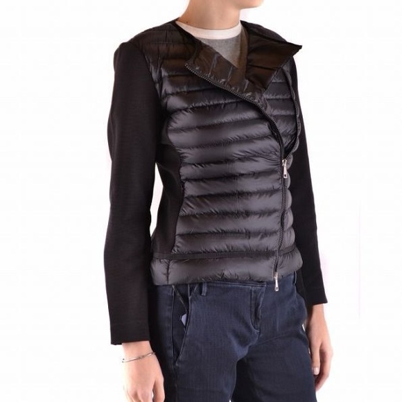 Moncler Maglia Cardigan Tricot Down Black jacket/sweater jacket - Picture 6 of 7